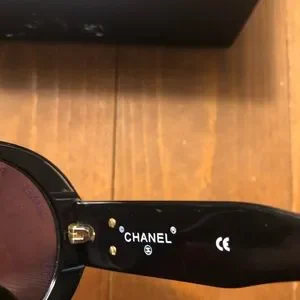 Authentic Chanel Vintage Round Sunglasses \